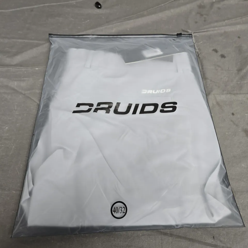 BAGGED DRUIDS MENS GOLF JOGGERS - SIZE W40 L32