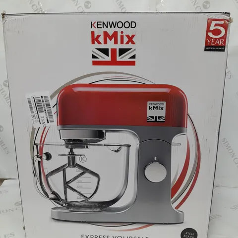 BOXED KENWOOD KMIX STAND MIXER - BLACK 