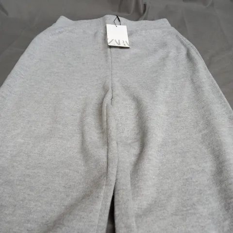 ZARA LIGHT GREY SWEATPANTS - EUR SMALL