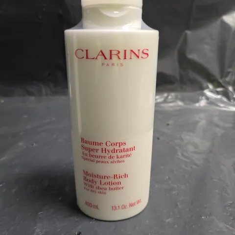 SEALED CLARINS MOISTURE-RICH BODY LOTION 400 ML