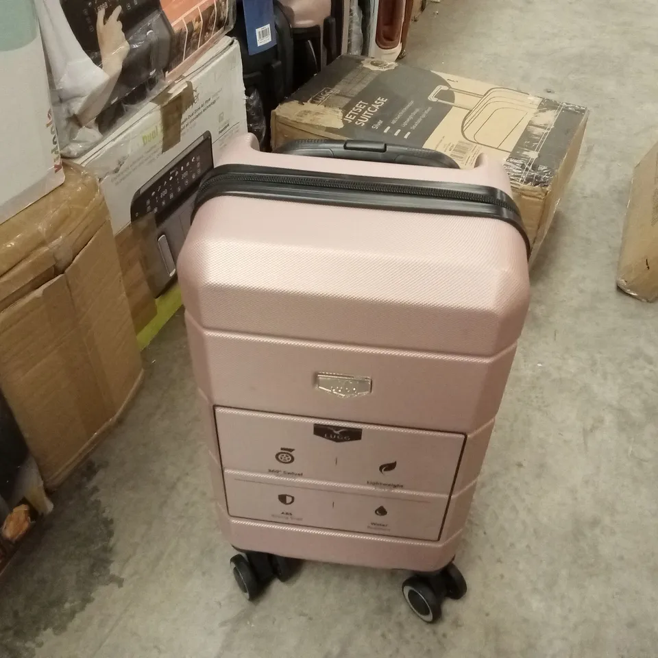 SMALL CABIN CASE PINK & BLACK
