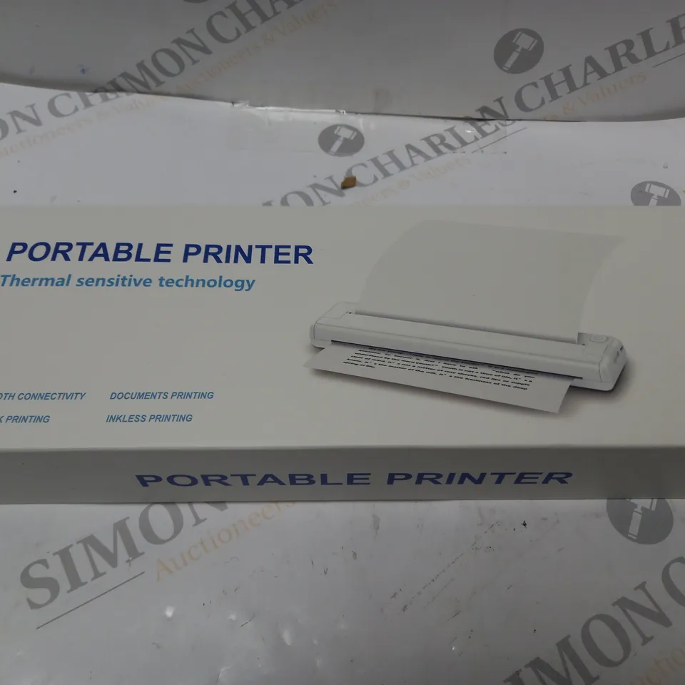 BOXED PORTABLE PRINTER