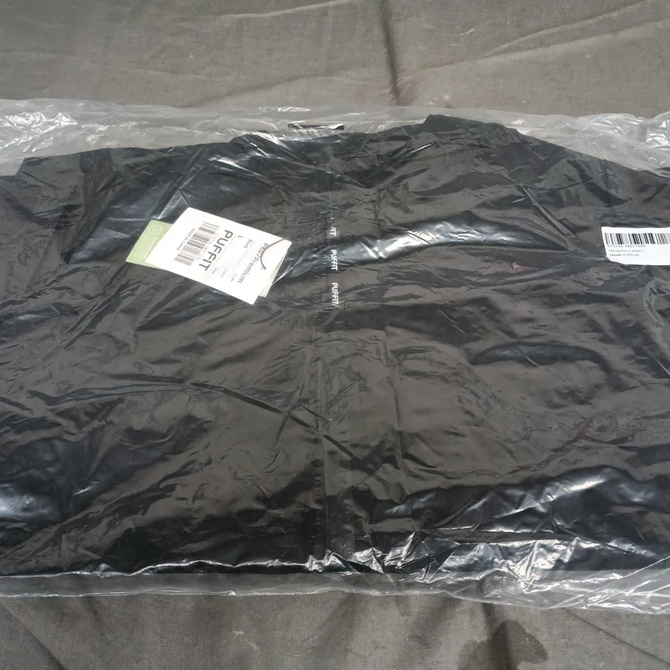 PUFFFIT PREMIUM BLACK JACKET, SIZE L