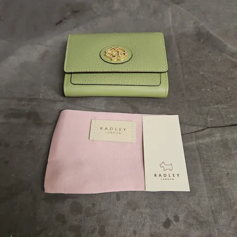 RADLEY LONDON ALBERT ROAD HEIRLOOM PURSE IN GREEN