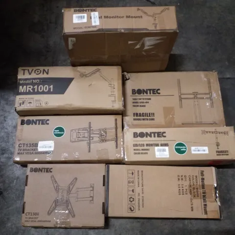 PALLET CONTAINING ASSORTED TV & MONITOR MOUNTS