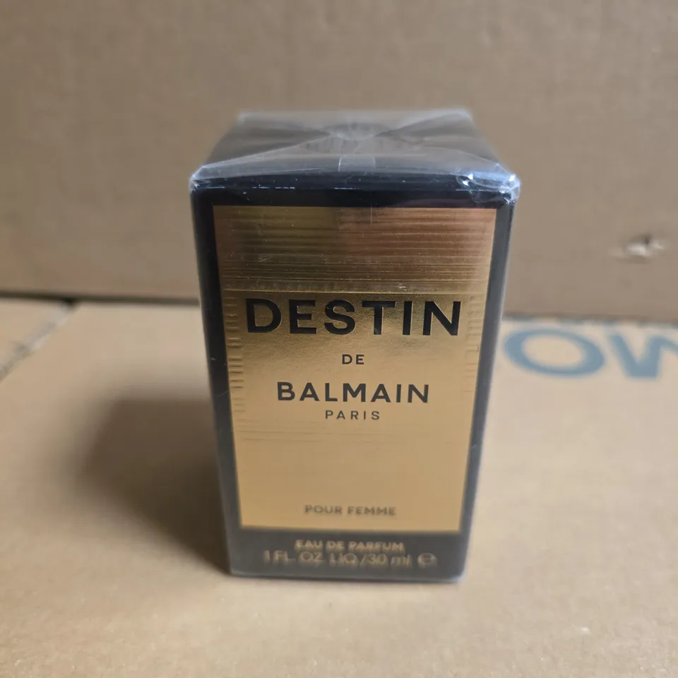 BOXED AND SEALED BALMAIN DESTIN DE BALMAIN EAU DE PARFUM 30M