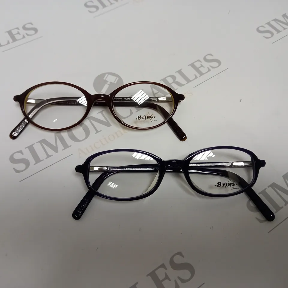 APPROXIMATELY 10 ASSORTED DE RIGO STING GLASSES TO INCLUDE MODELS 6156 AND 6157