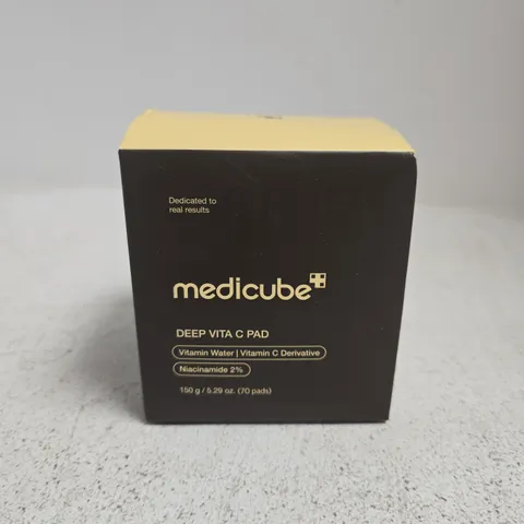 BOXED AND SEALED MEDICUBE DEEP VITA C PAD (70 PADS)