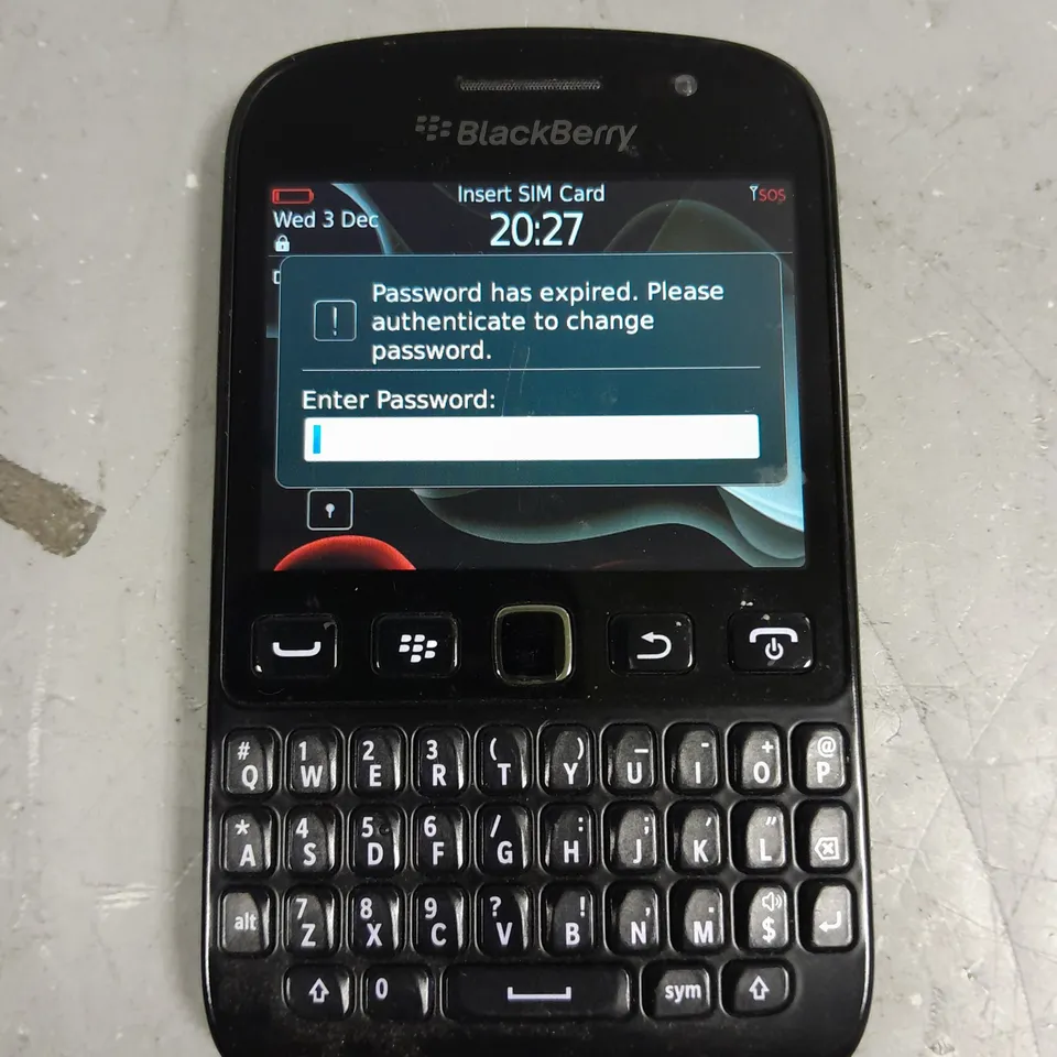 BLACKBERRY 9720 MOBILE PHONE