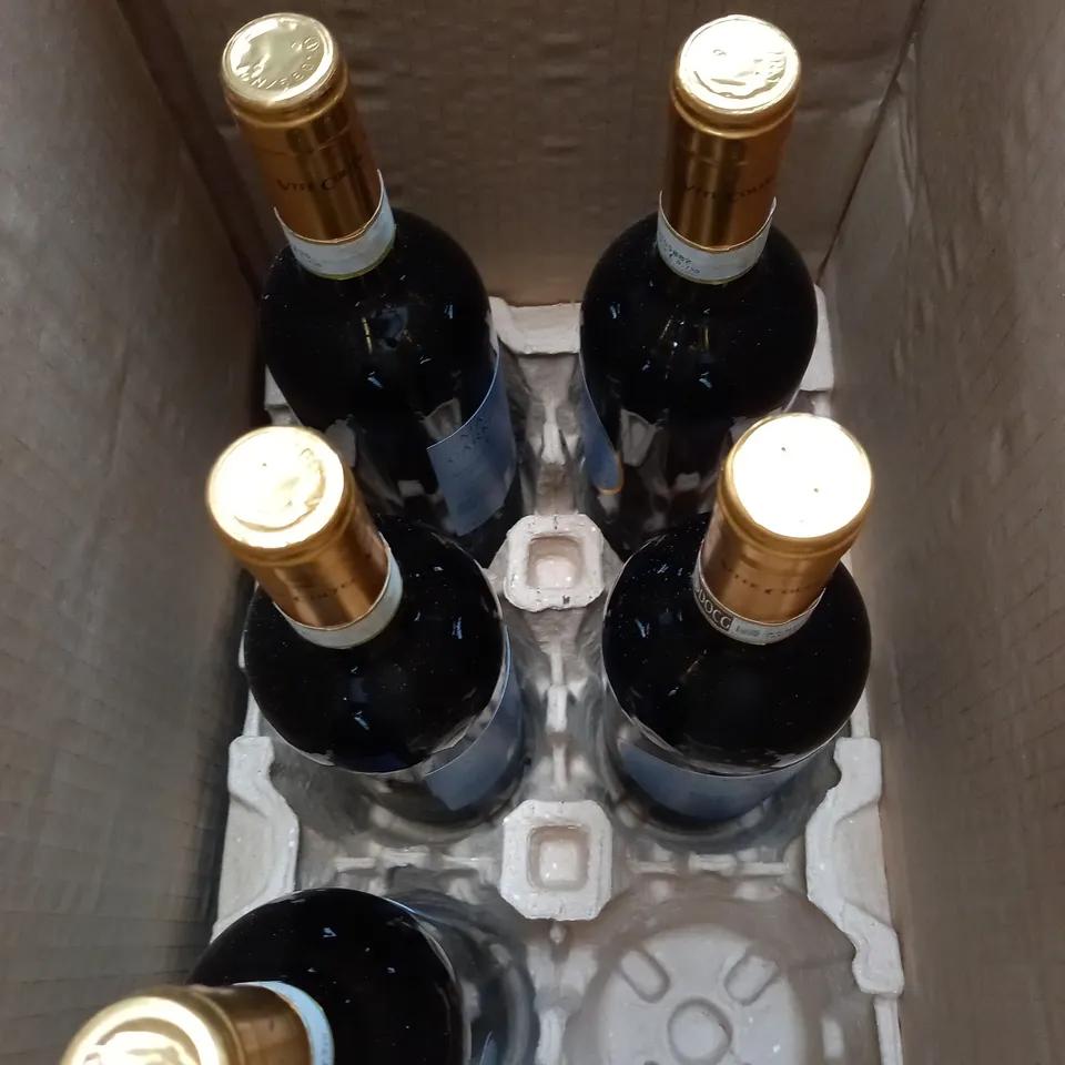 BOX OF 6 MASSERIA DEI CARMELITANI VITE COLTE GAVI DEL COMUNE 75CL - COLLECTION ONLY