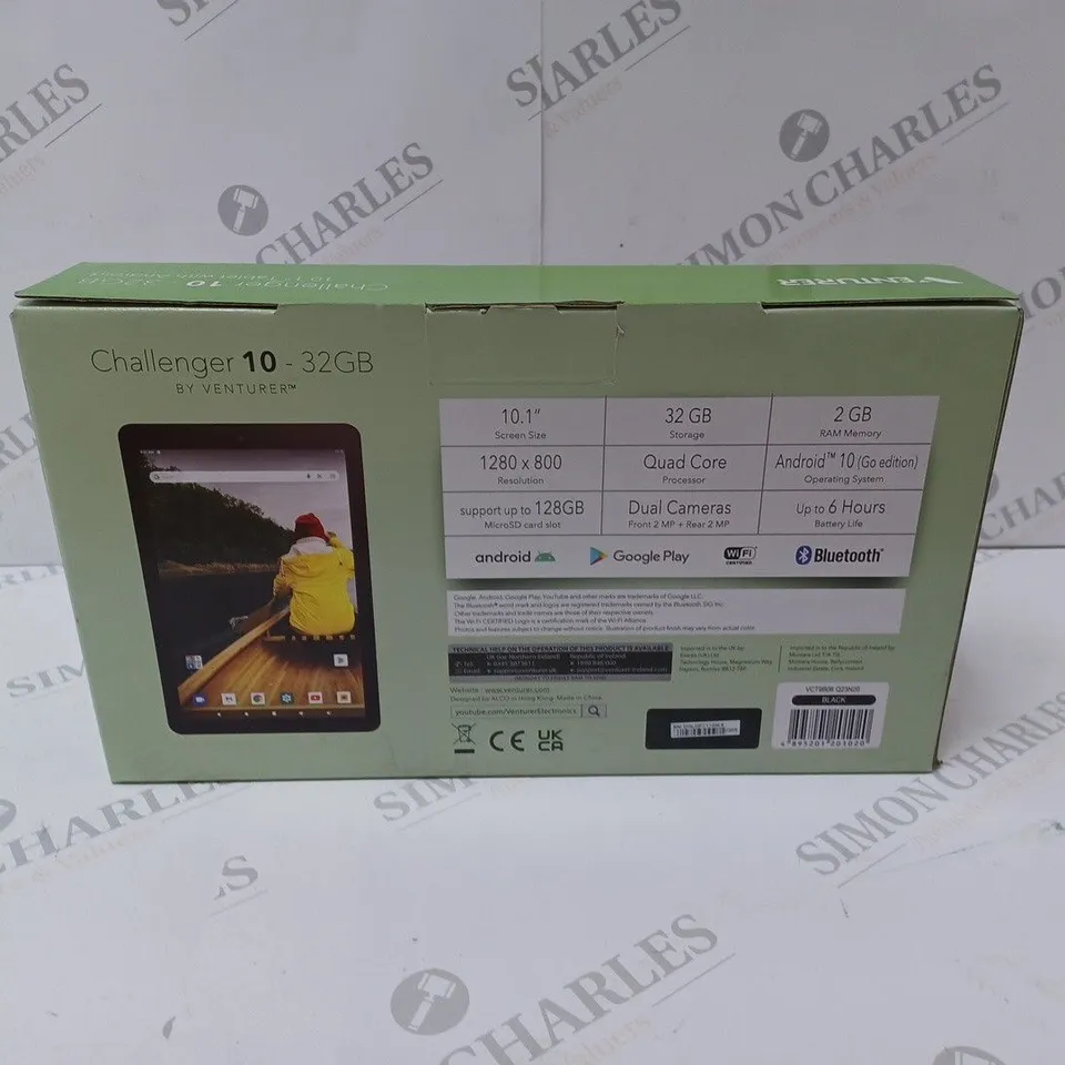 BRAND NEW BOXED VENTURER CHALLENGER 10, 10.1" ANDROID TABLET 