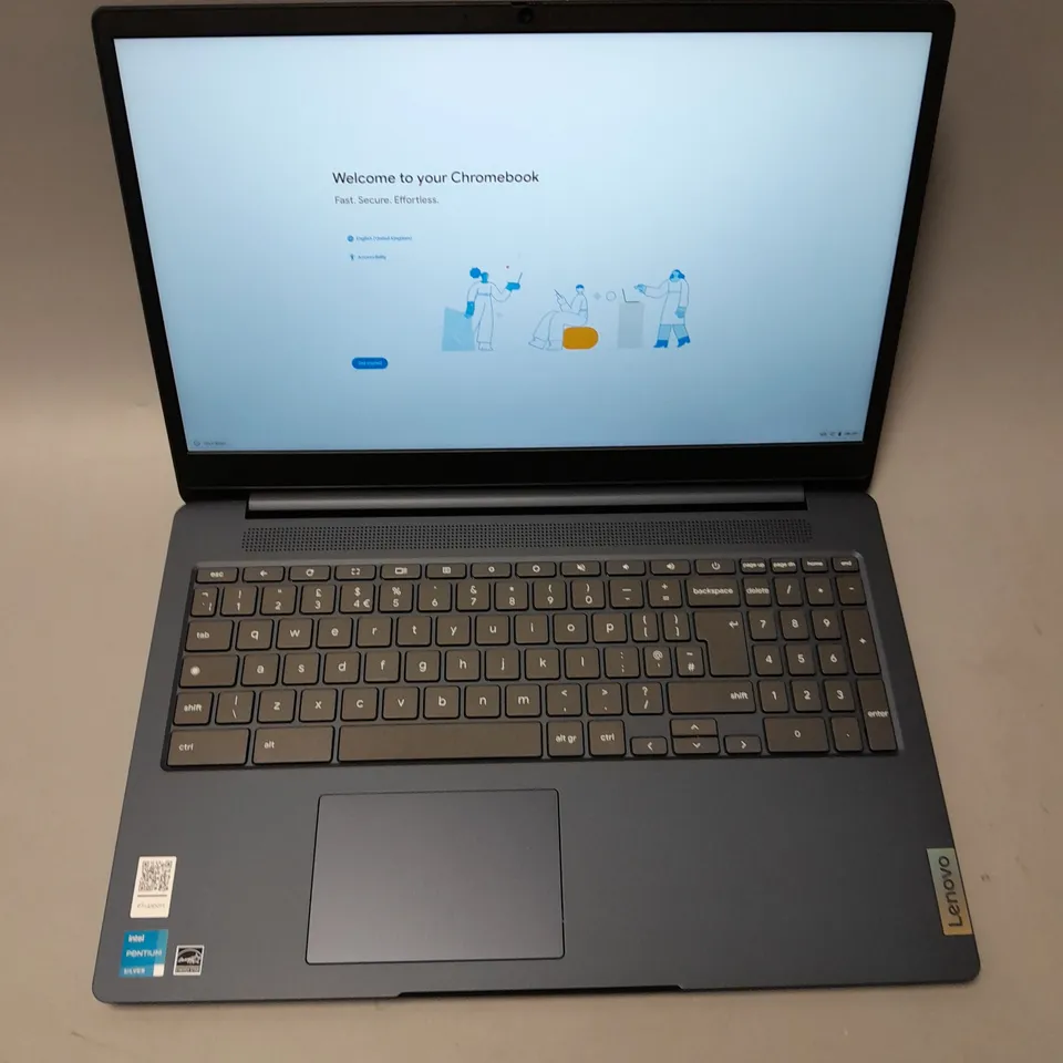 LENOVO IDEAPAD 3 CHROMEBOOK WITH INTEL PENTIUM SILVER IN MIDNIGHT BLUE - 15IJL6
