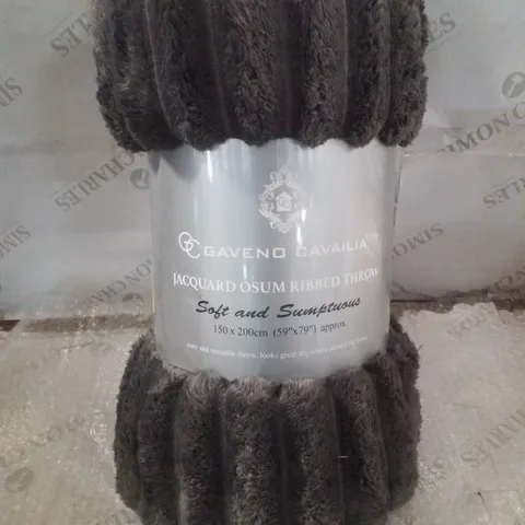 STANDARD THROW BLANKET 150×200CM - DARK GREY