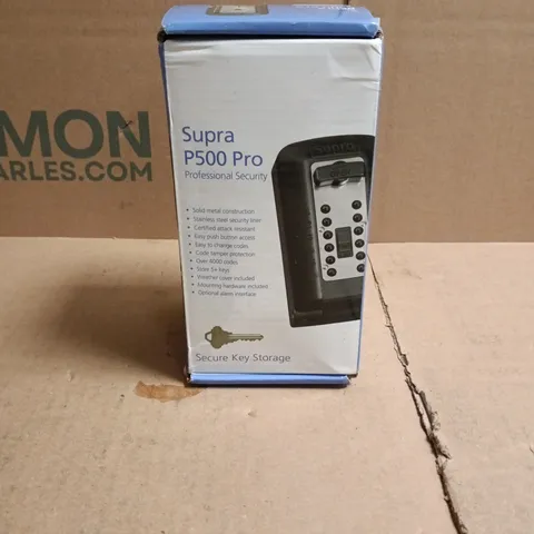 SUPRA P500 PRO SECURE KEY STORAGE