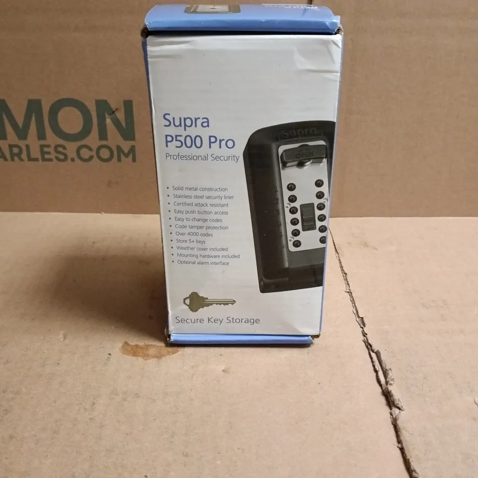 SUPRA P500 PRO SECURE KEY STORAGE
