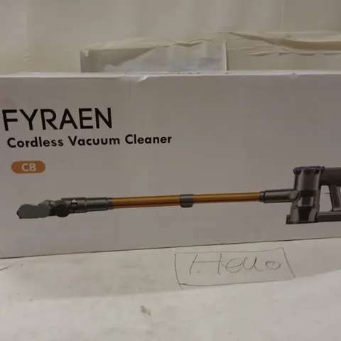 FYRAEN CORDLESS VACUUM CLEANER C8 – BOXED