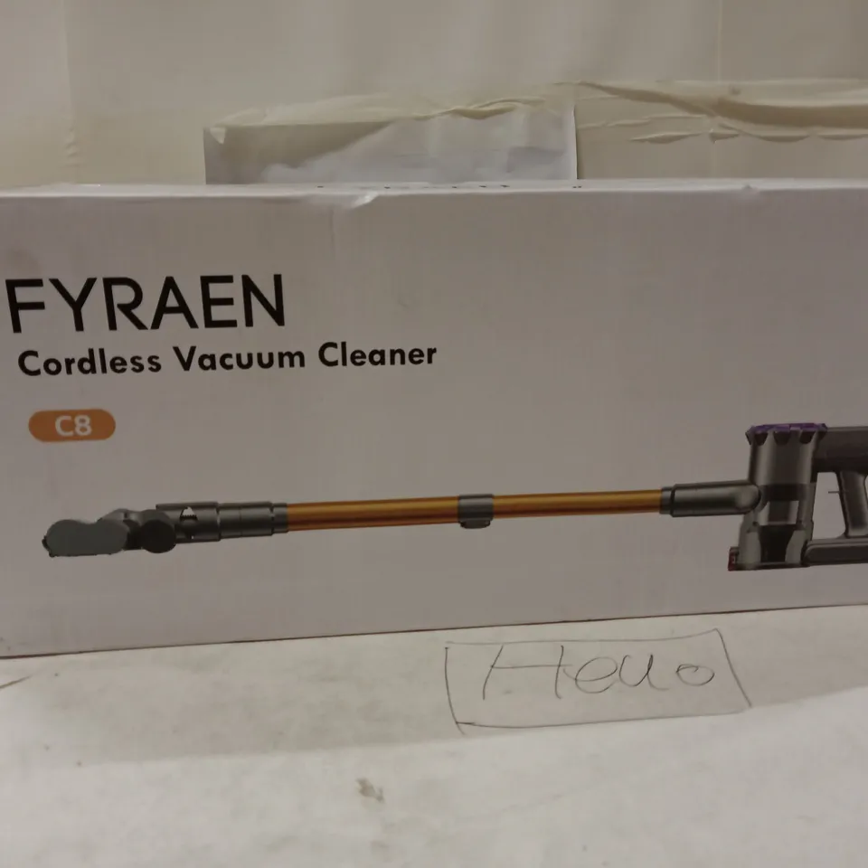 FYRAEN CORDLESS VACUUM CLEANER C8 – BOXED