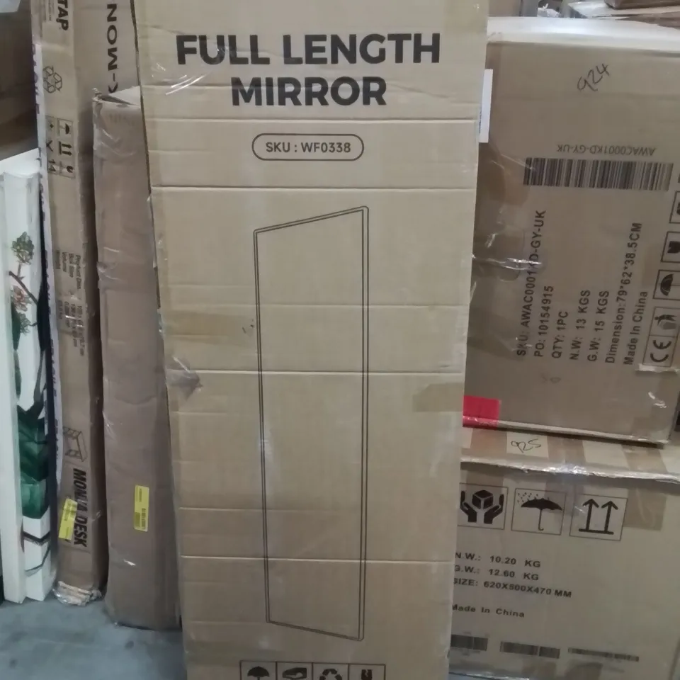 BOXED FULL LENGTH MIRROR
