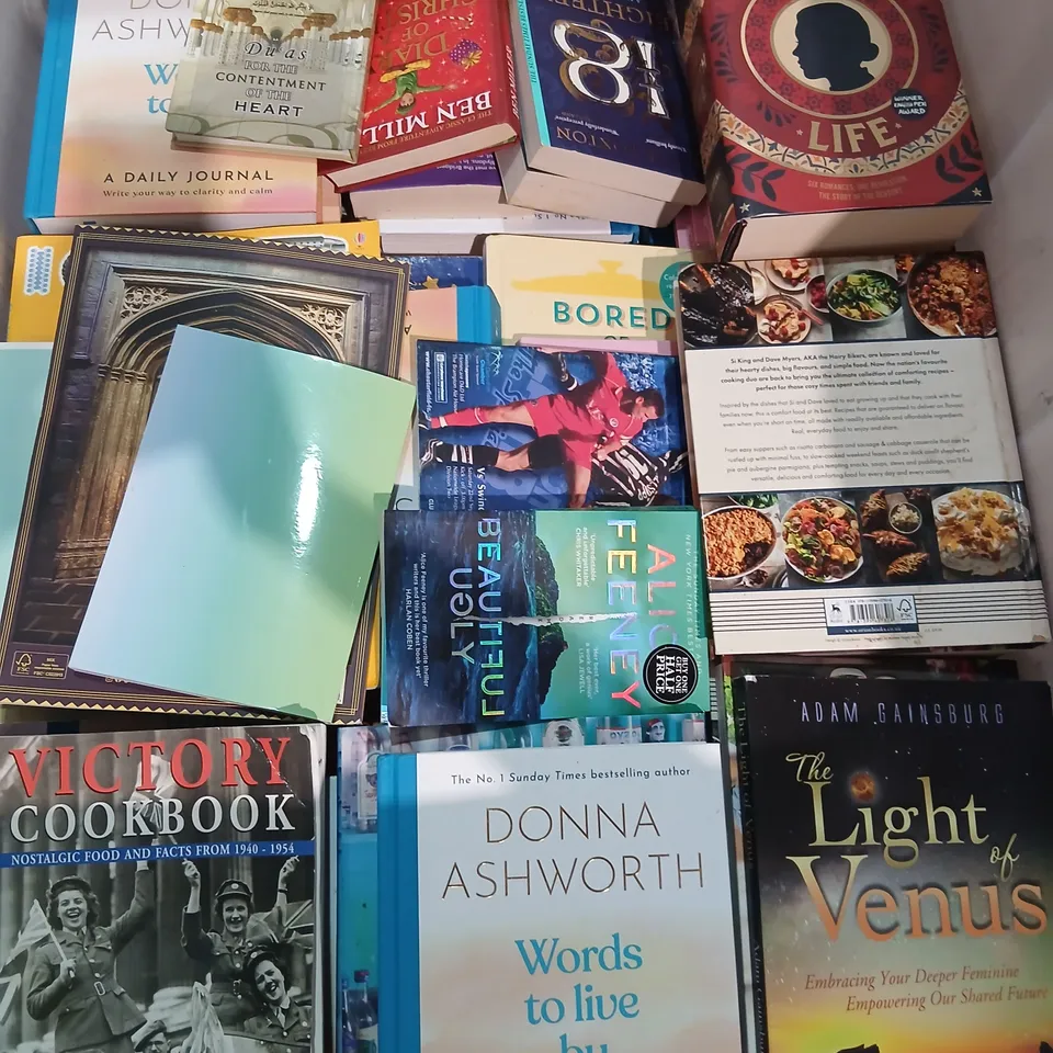 LARGE QUANTITY OF ASSORTED FICTION AND NON FICTION BOOKS