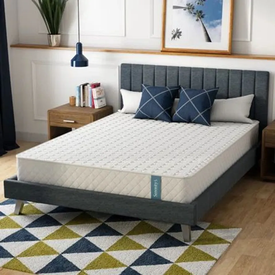 WRAPPED SERENITY HYBRID POCKET SPRUNG AND MEMORY FOAM MATTRESS - DOUBLE 