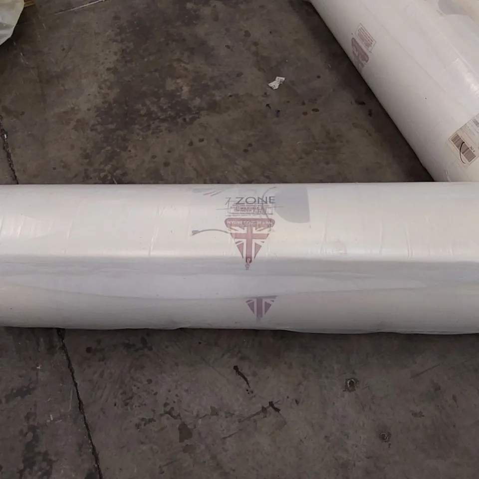 QUALITY BAGGED AND ROLLED SOMNIOR 7-ZONE MEMORY FOAM 4'6" DOUBLE SIZE MATTRESS 