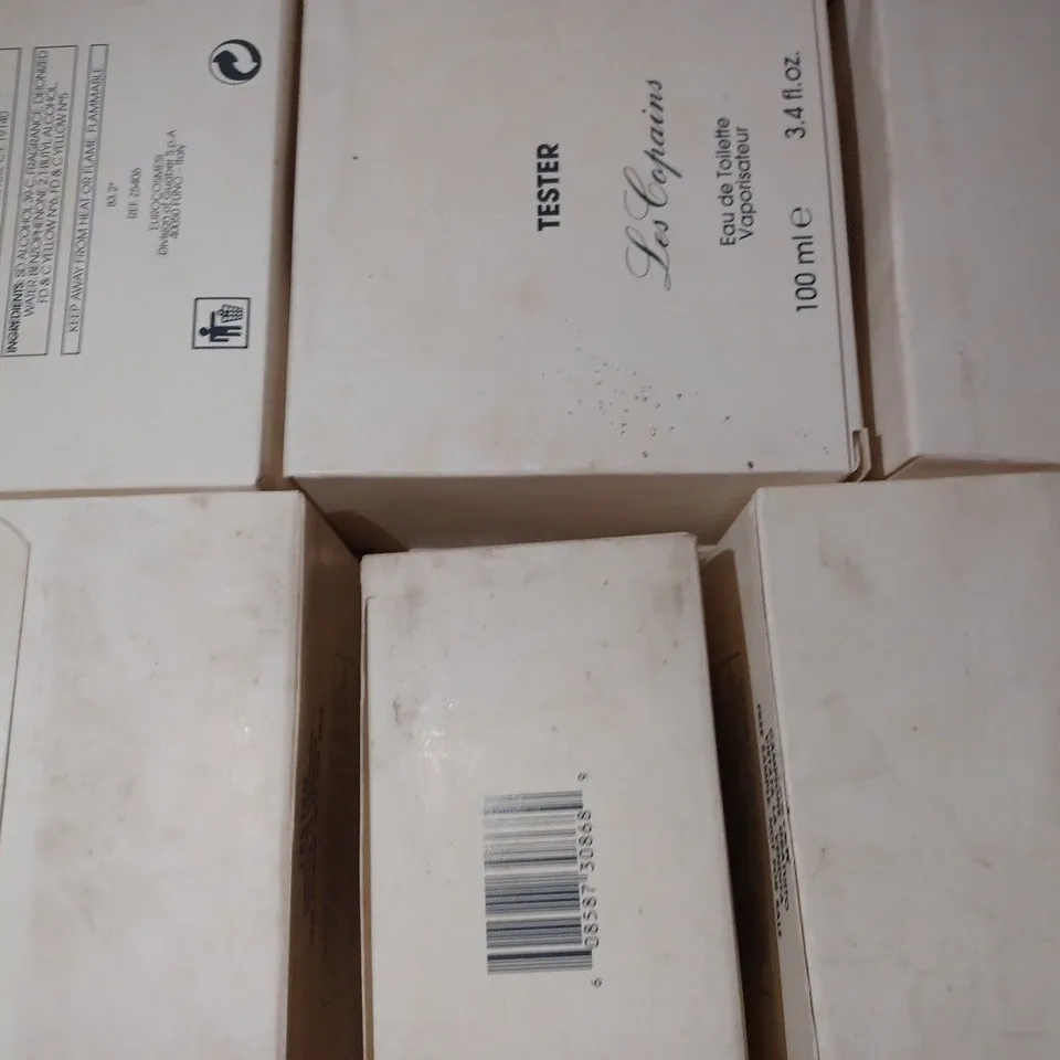 LOT OF APPROX 15 X 100ML LES COPAINS EAU DE TOILETTE TESTERS 