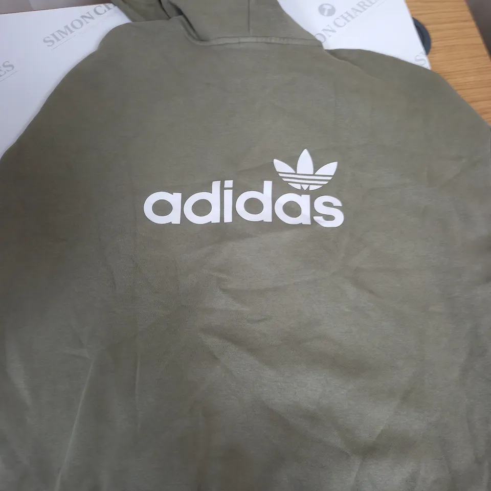 WOMENS ADIDAS JUMPER IN GREEN SIZE 16