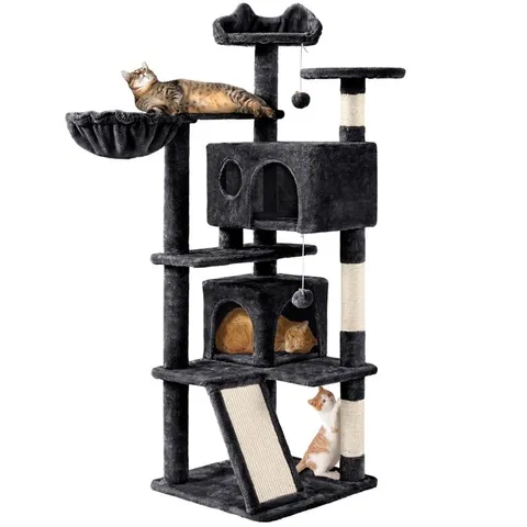 BOXED 139CM LOUGHBOROUGH CAT CONDO