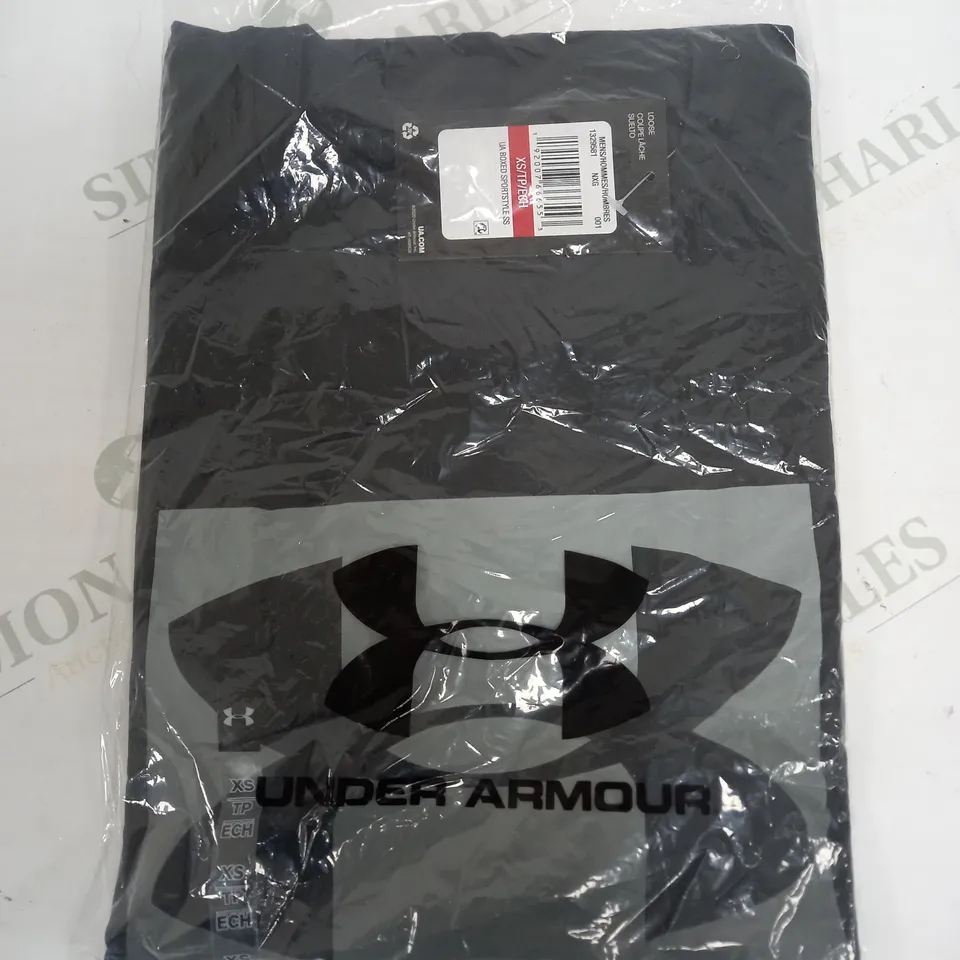 UNDER ARMOUR BOXED SPORTSTYLE SS BLACK - XS