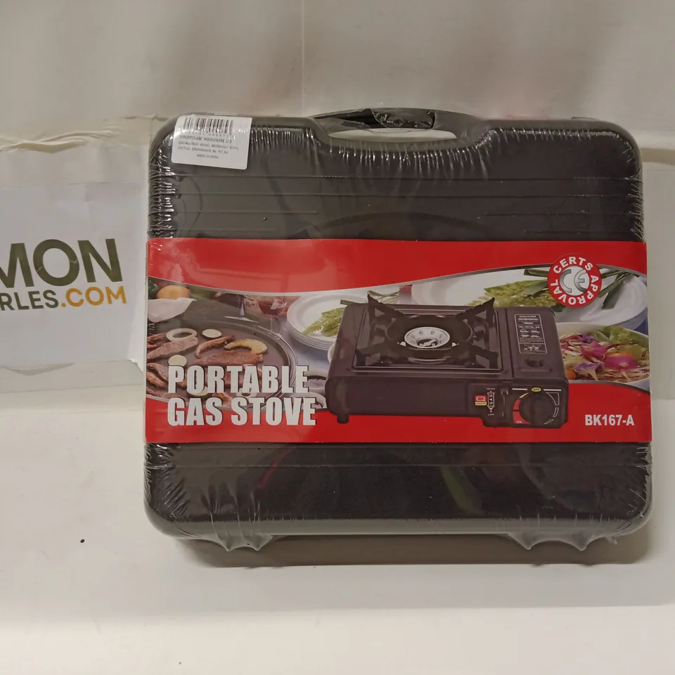PORTABLE GAS STOVE – STAINLESS STEEL BODY, ONE SET