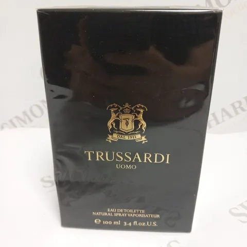 BOXED AND SEALED TRUSSARDI UOMO EAU DE TOILETTE 100ML