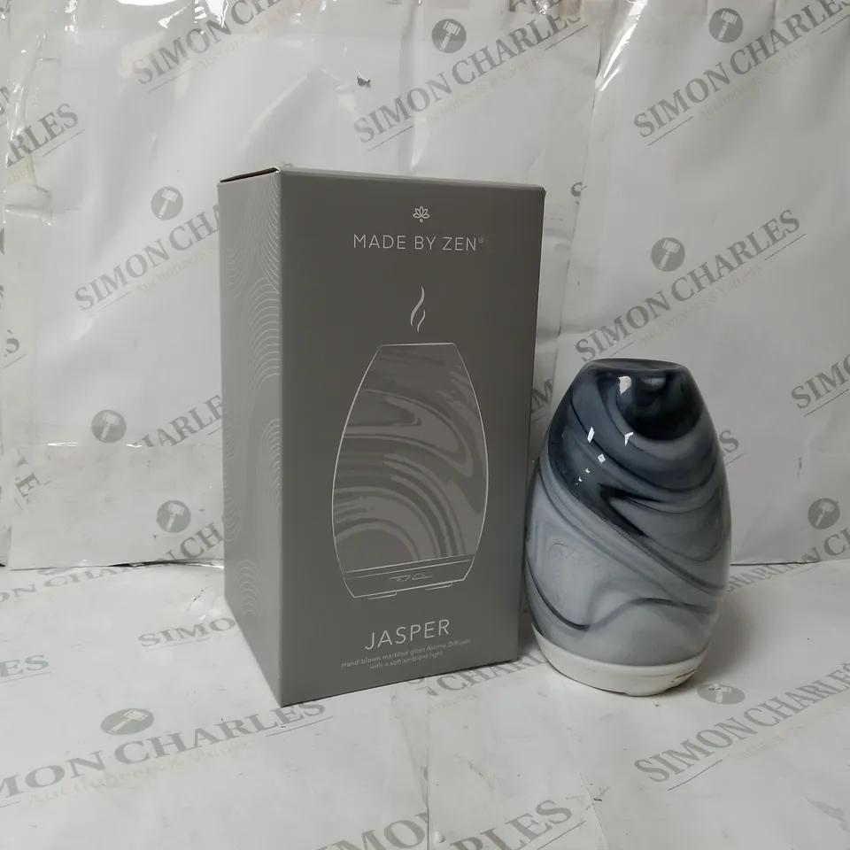 BOXED MADE BY ZEN JASPER HAND-BLOWN GLASS AROMA DIFFUSER