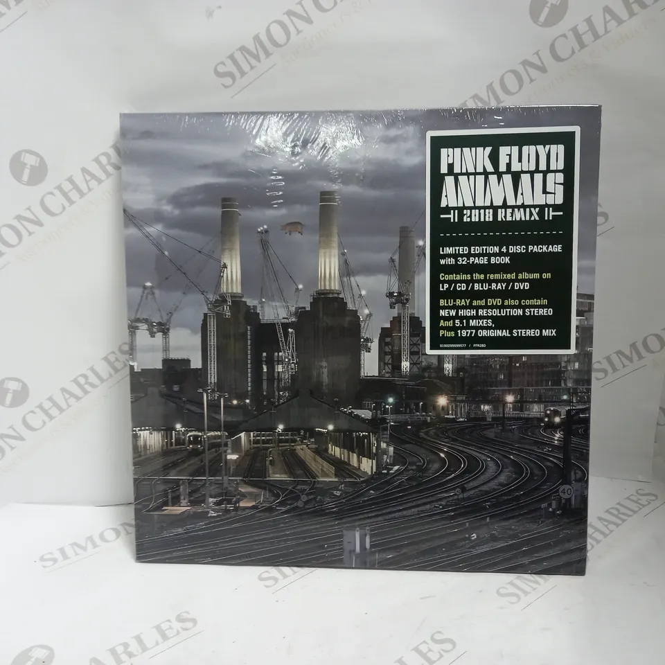 SEALED PINK FLOYD ANIMALS 2018 REMIX LIMITED EDITION 4 DISC PACKAGE WITH 32 PAGE BOOK