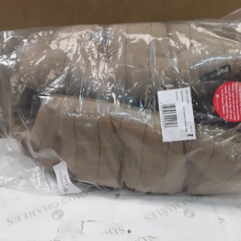 BRAND NEW PET FACE TAN TWEED OVAL PET BED - MEDIUM