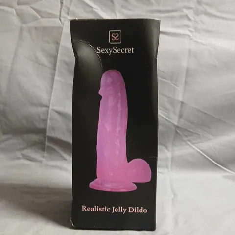 SEXYSECRET REALISTIC JELLY DILDO – PINK