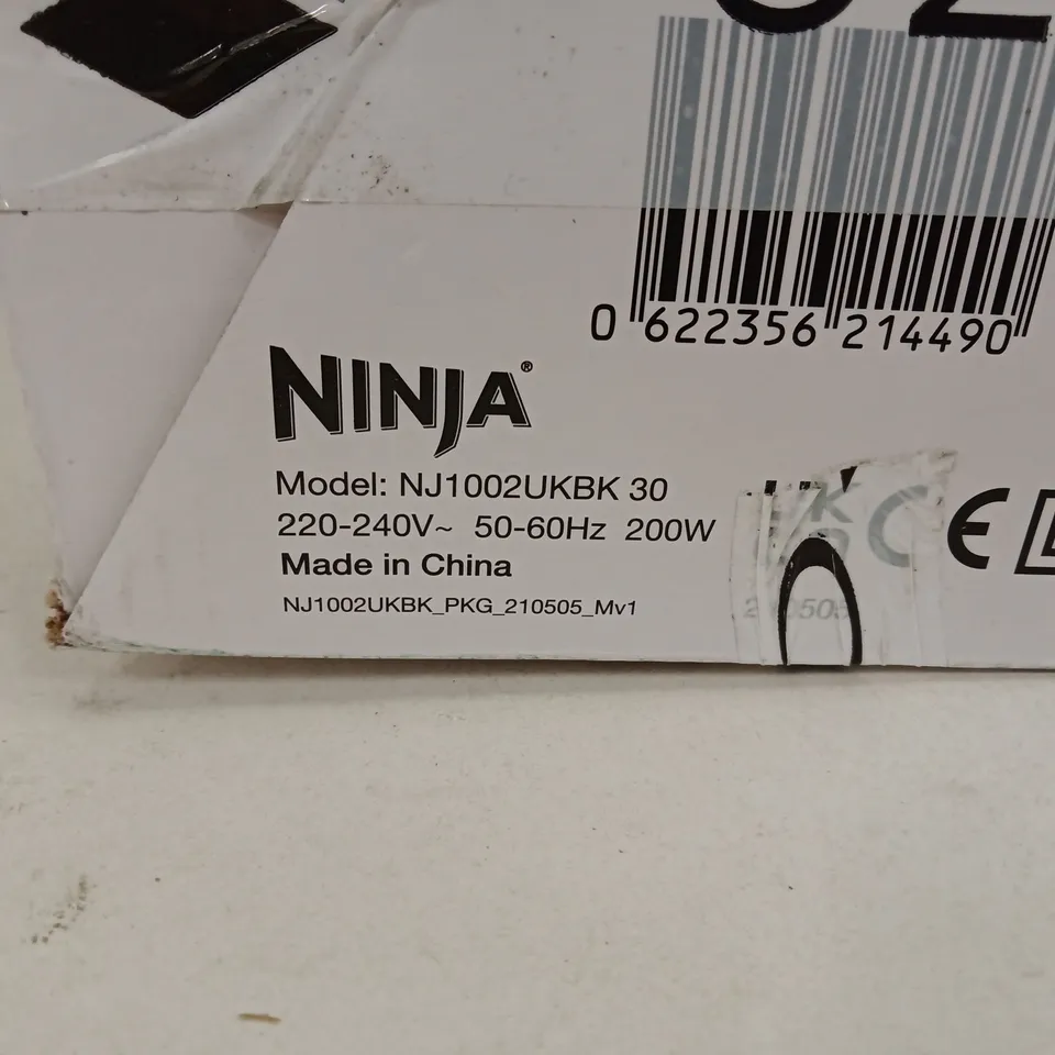 Ninja NJ1002UKBK 200W Food Processor – Boxed