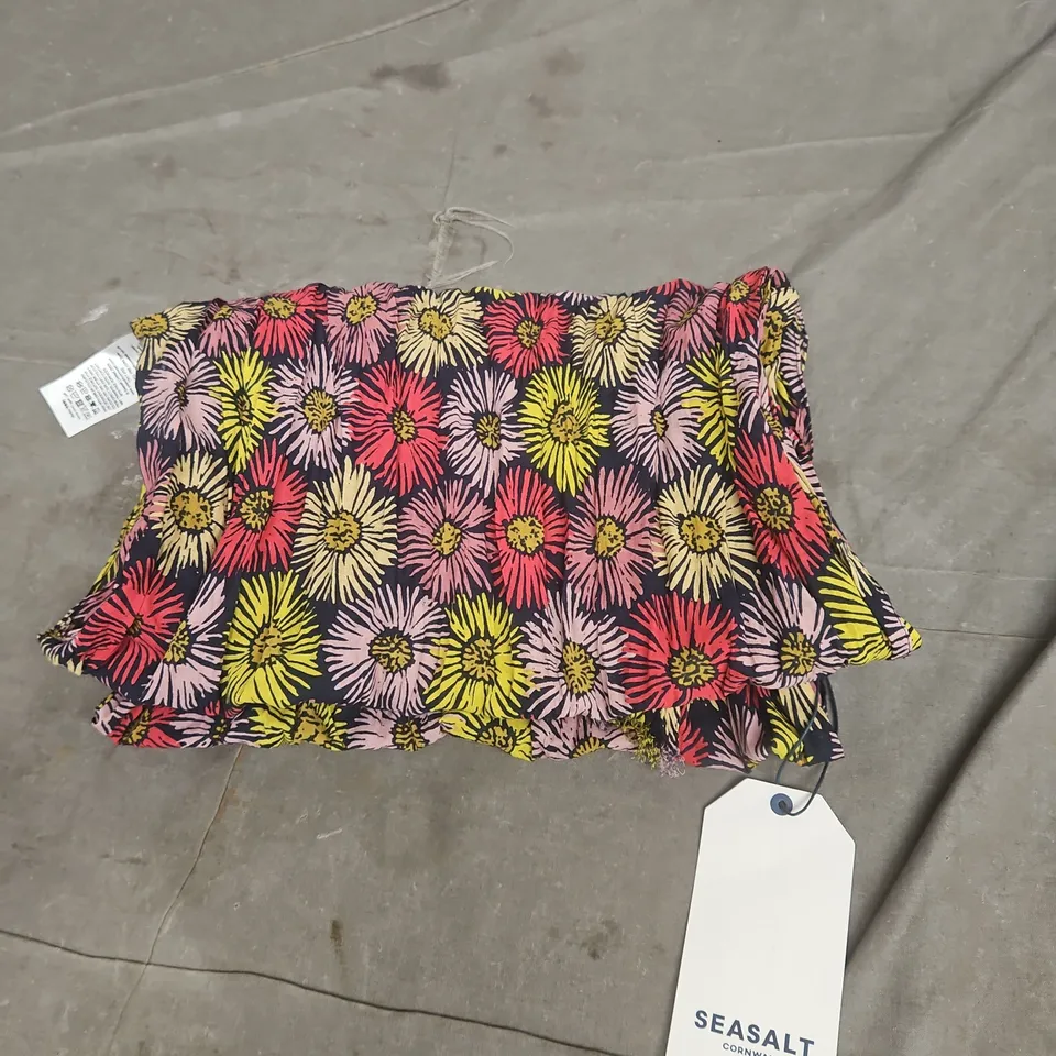 SEASALT CORNWALL FLORAL PRINT SCARF