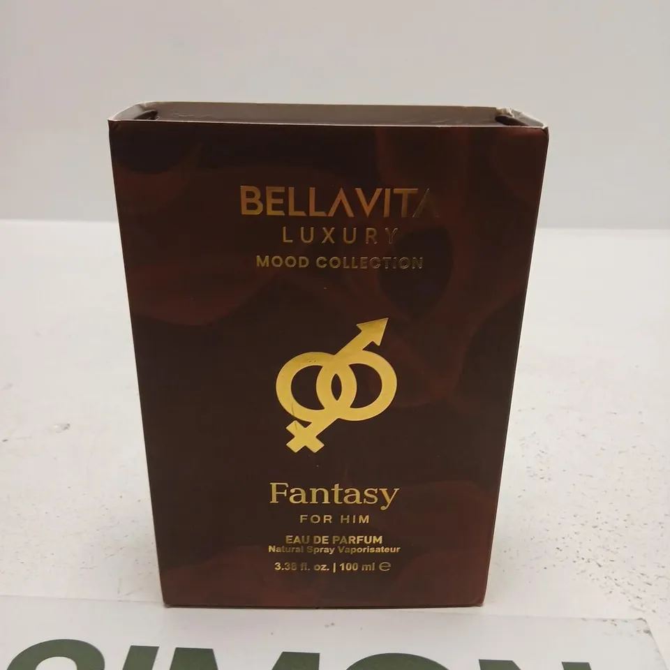 BOXED BELLAVITA LUXURY MOOD COLLECTION FANTASY FOR HIM EAU DE PARFUM 100ML