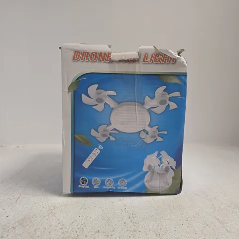 BOXED UNBRANDED DRONE FAN LIGHT