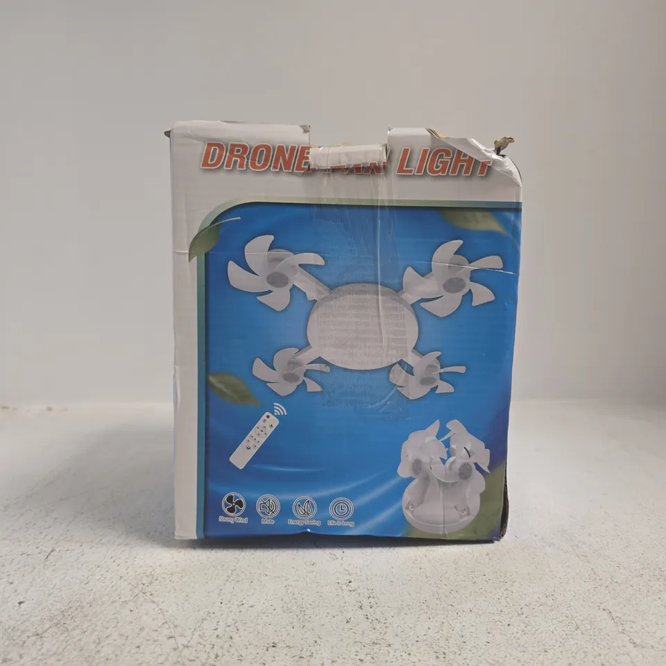 BOXED UNBRANDED DRONE FAN LIGHT