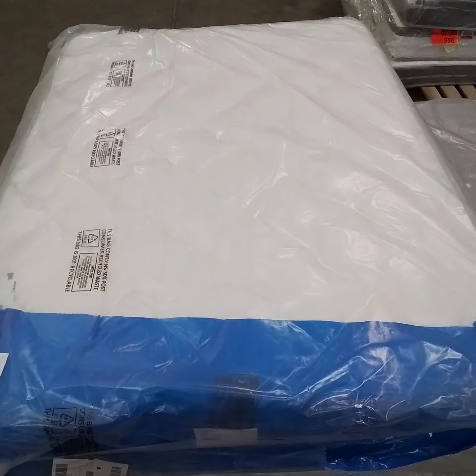 QUALITY BAGGED DOUBLE 135cm AIRSPRUNG LUXURY QUILTED MEDIUM MATTRESS RRP £229