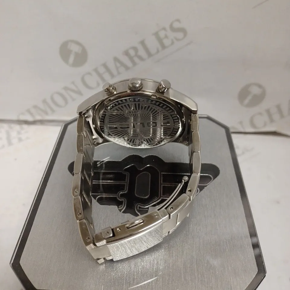 BOXED POLICE WATCH - STAINLESS STEEL - SUB DIAL. 
