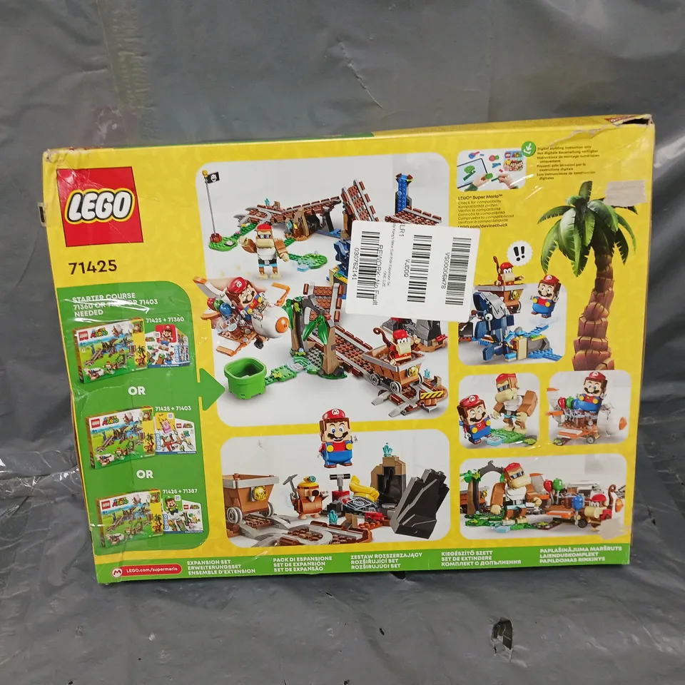 LEGO SUPER MARIO DIDDY KONGS MINE CART RIDE 71425