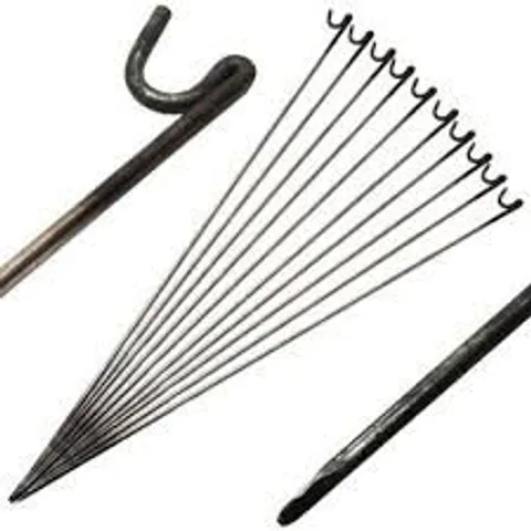 OYPLA STEEL BARRIER FENCING PINS 10MM X 1150MM PACK OF 10