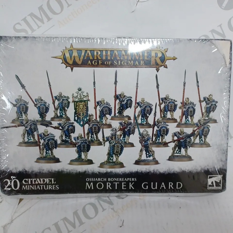 WARHAMMER AGE OF SIGMAR OSSIARCH BONEREAPERS MORTEK GUARD