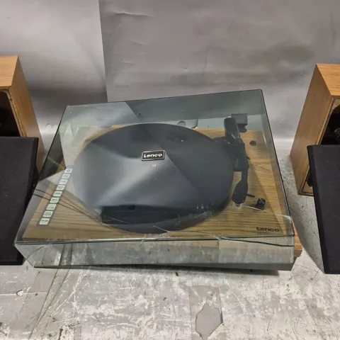 BOXED LENCO LS-300BK V2 TURNTABLE WITH BLUETOOTH