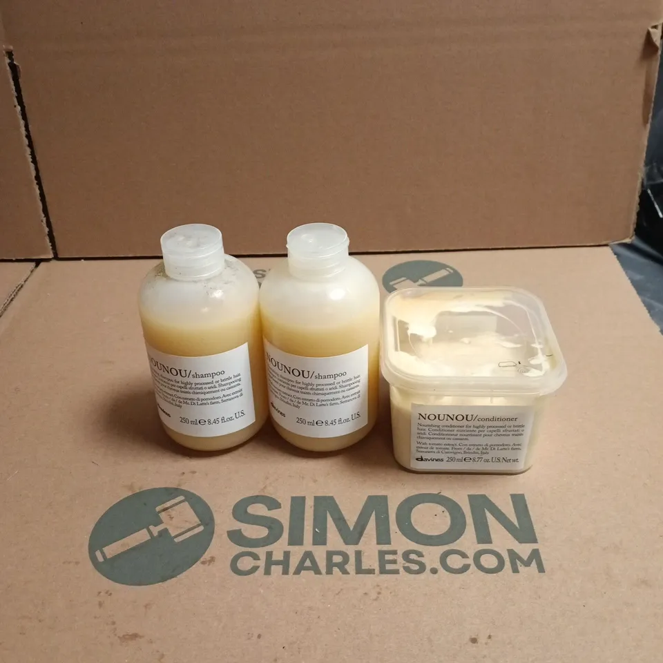 8 X NOU NOU HAIR CARE PRODUCTS, SHAMPOO/CONDITIONER