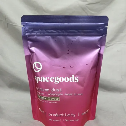 SPACEGOODS RAINBOW DUST – CHOCOLATE FLAVOUR, 240G