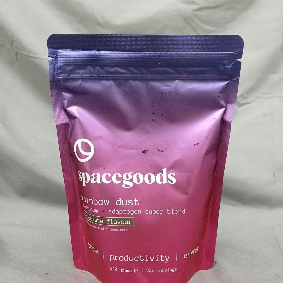 SPACEGOODS RAINBOW DUST – CHOCOLATE FLAVOUR, 240G
