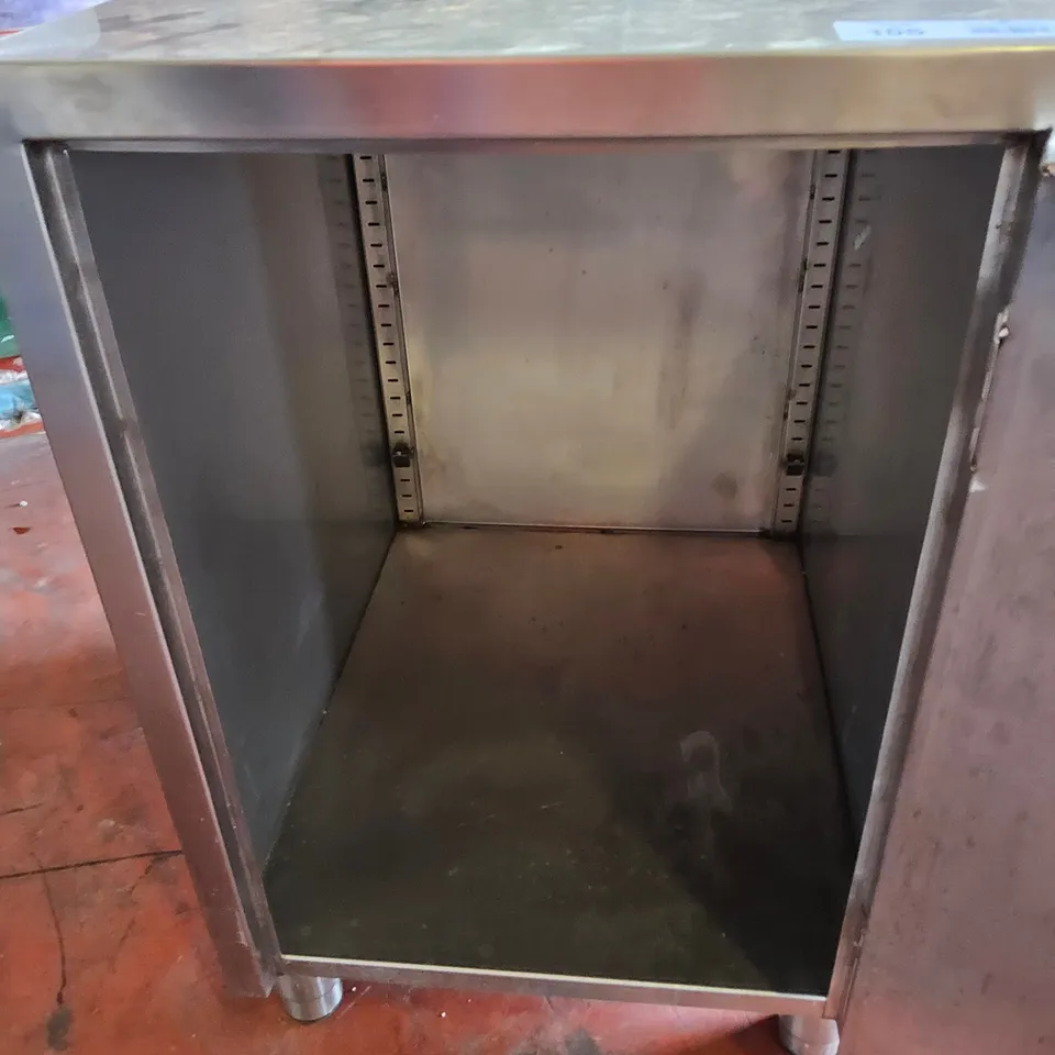 CATERING STAINLESS STEEL CUPBOARD